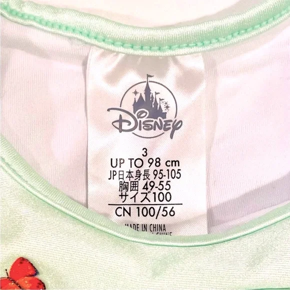 Disney Store Tinker Bell Dress Girls 3T Animators Collection Leotard Tutu Ballet - Picture 5 of 9